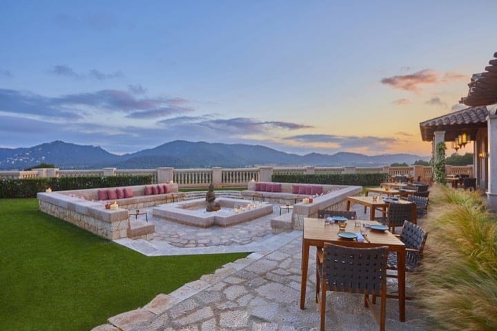 34 park hyatt mallorca asia restaurant exterior sunset low 1