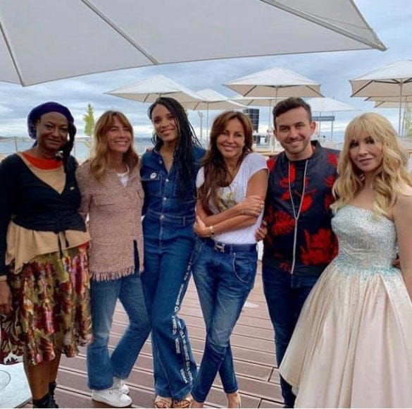 solidarité professionnelle avec le brunch Girls Support Girls du cinéma à Cannes @Bestimages