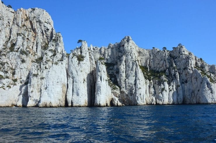 les calanques à Cassis