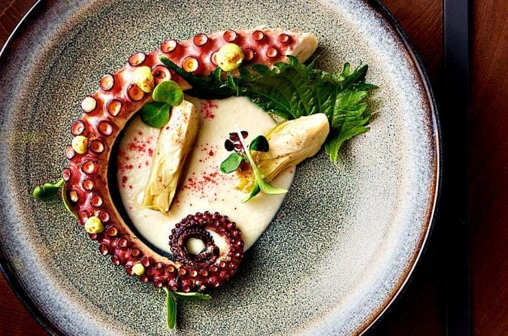 dubai fine dining the bay food