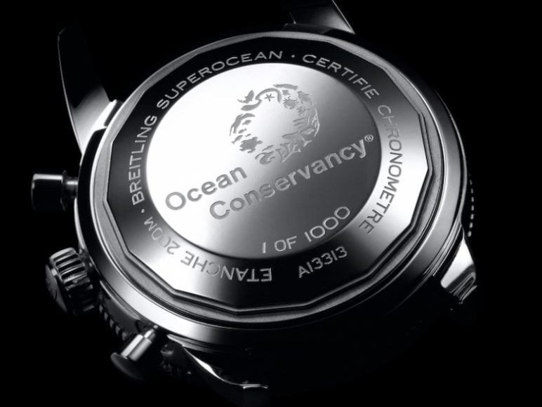 Breitling Lance Sa Superocean Heritage Ocean Conservancy Forbes France