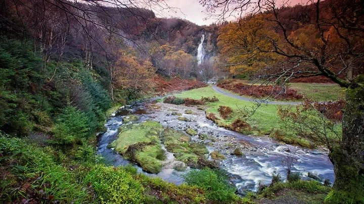 powerscourt waterfall 1