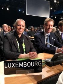 cop24 carole dieschbourg et sar le grand duc