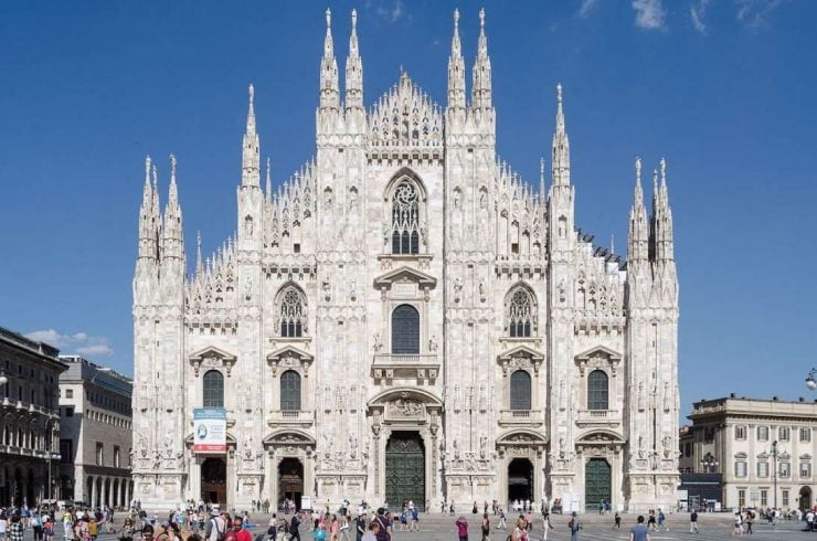 la cathédrale de Milan