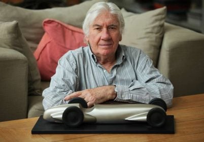 emmanuel zurini avec la mercedes benz w125 caracciola