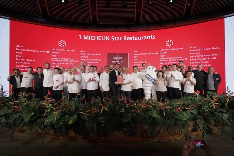 Singapour : Deux Chefs Français Décrochent 3 Etoiles! 4 Singapour