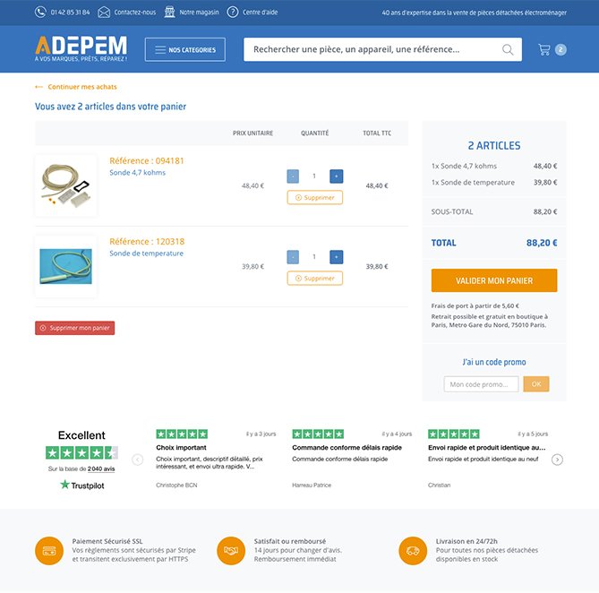 Adepem et avis clients