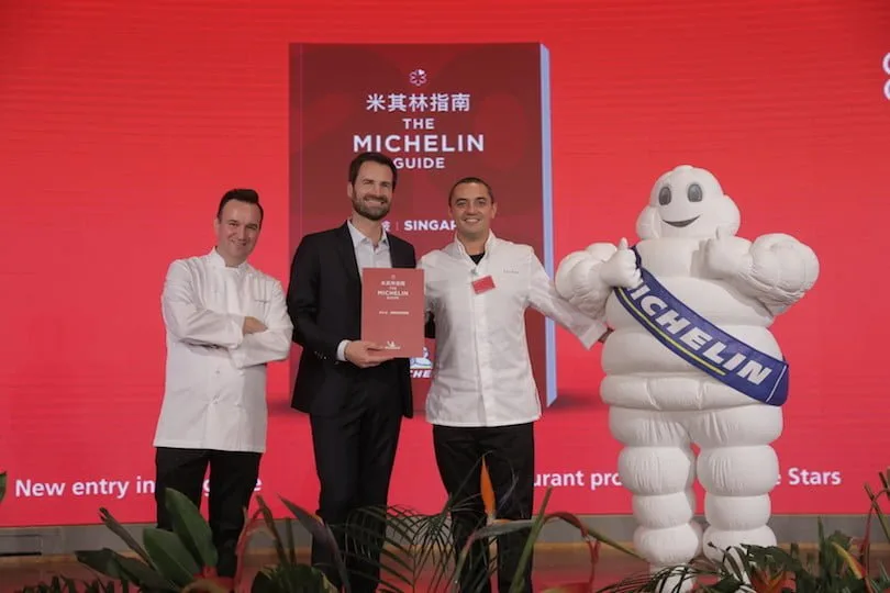 Singapour : Deux Chefs Français Décrochent 3 Etoiles! 3 for the first time singapore gets two three michelin starred restaurants jpg