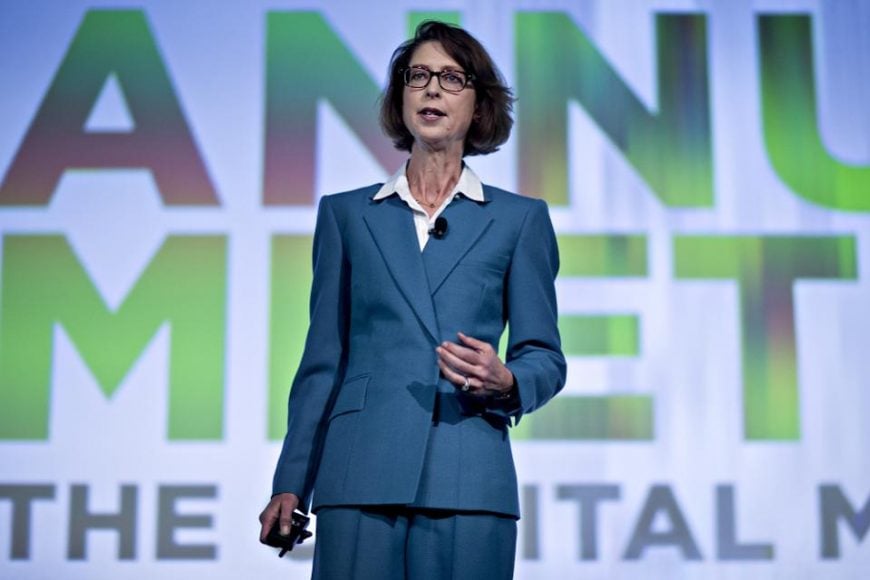 Abigail Johnson, présidente et CEO de Fidelity Investment