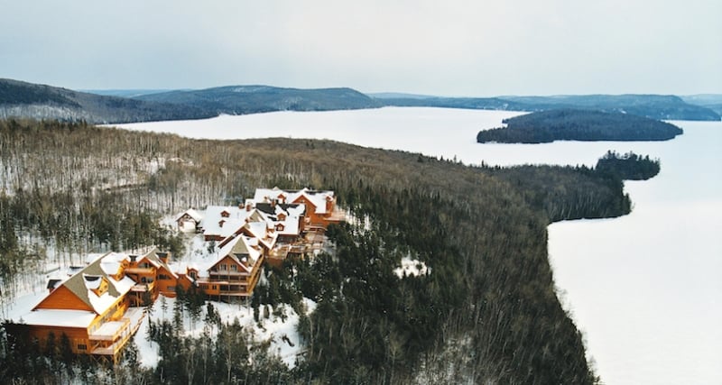 aerienne hiver et lac jpg