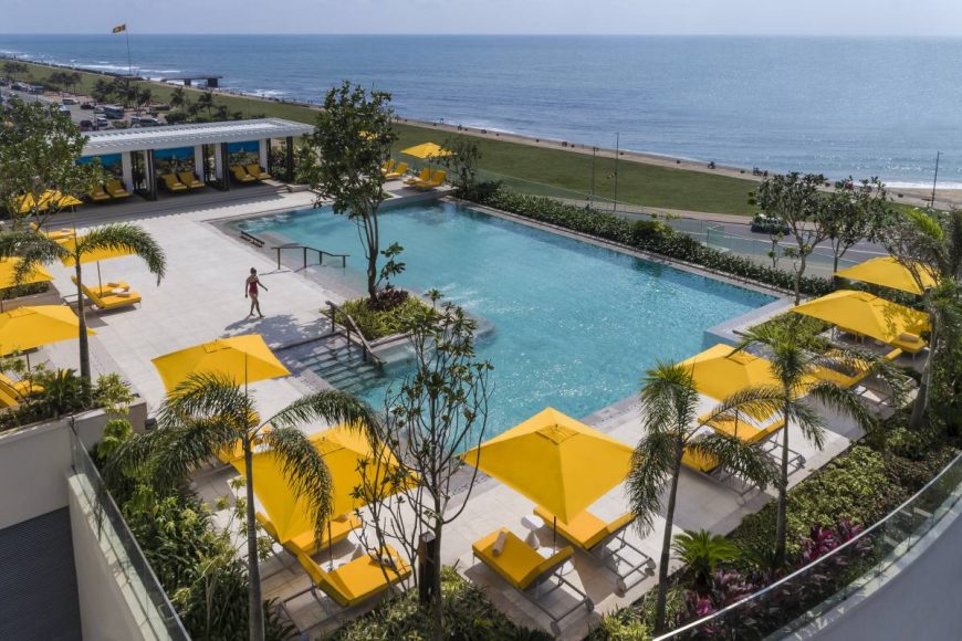1 swimming pool with ocean view