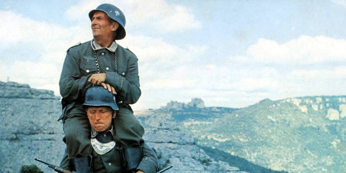 La Grande Vadrouilel avec Bourvil et Funes de Oury 