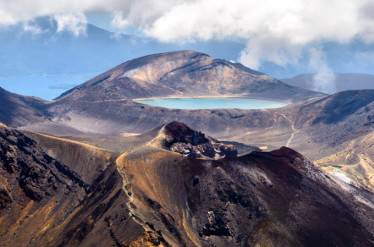 Paysage Nouvelle Zélande leiux de trounage Seigneur de Anneaux