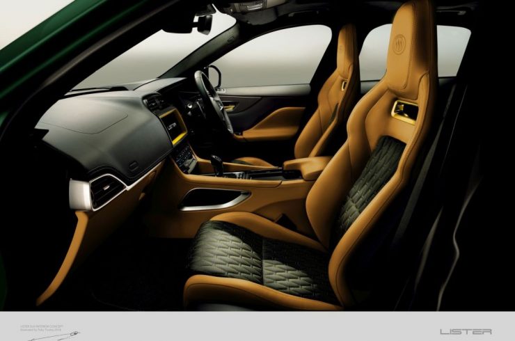 jaguar f pace by lister1 luxe