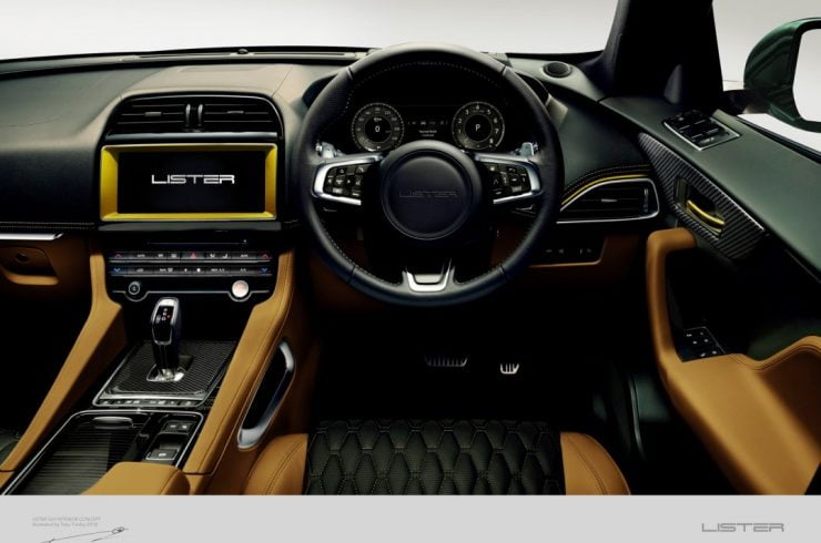 jaguar f pace by lister2 luxe