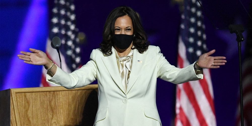 kamala harris costume blanc vice presidente suffragettes