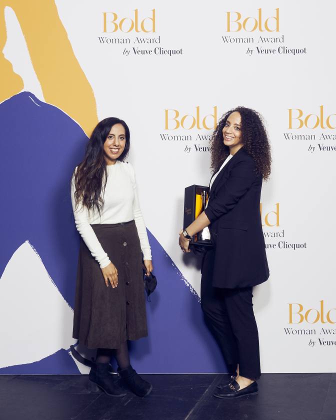 loubna ksibi et donia amamra co fondatrices de meet my mama et laureates du bold future award 2020 veuve clicquot alexandre tabaste 2