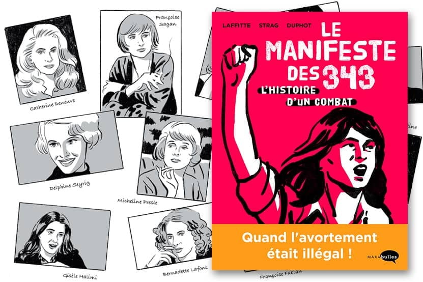 BD Manifeste 343 combat avortement Adeline Laffite