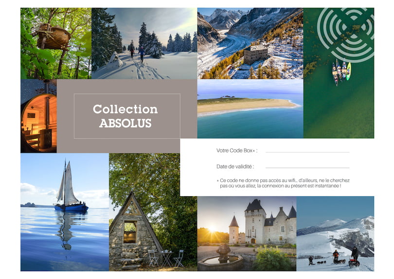 coffret box out of reach collection absolus livret interieur