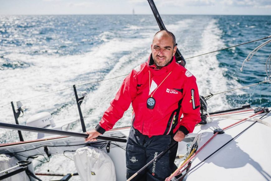 Damien Seguin skipper Vendée Globe handisport