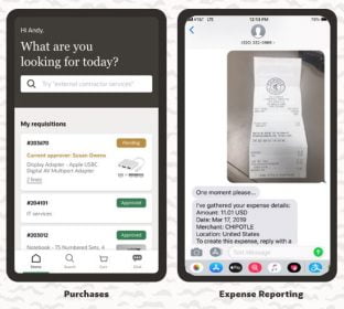 un exemple dassistant digital sur smartphone source oracle