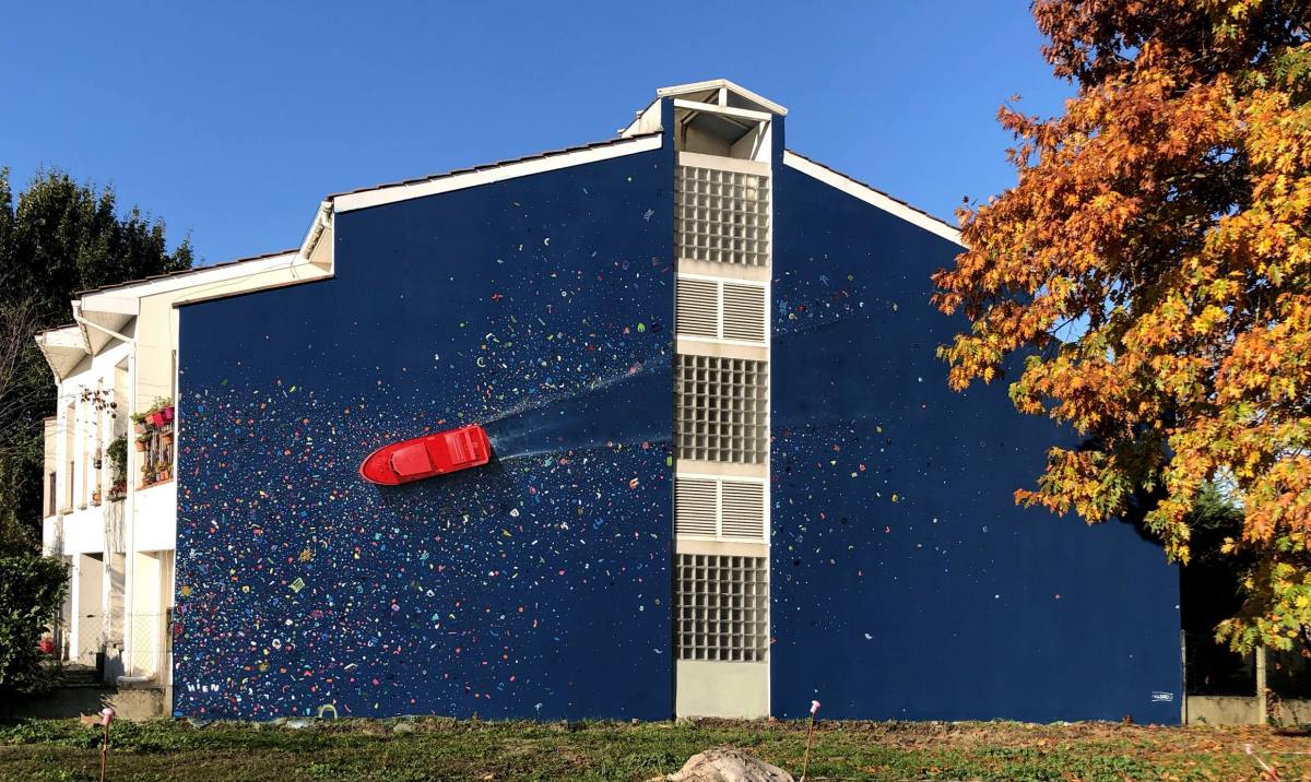 Fresque Pessac-2020   - Mathieu Lucas - aka HIEN