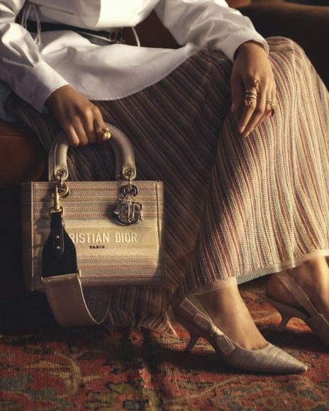 dior ss21 gold capsule charlotte hadden 4