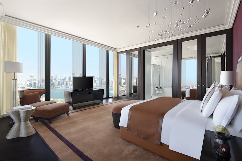 banyan tree doha harmony sky club suite bedroom view