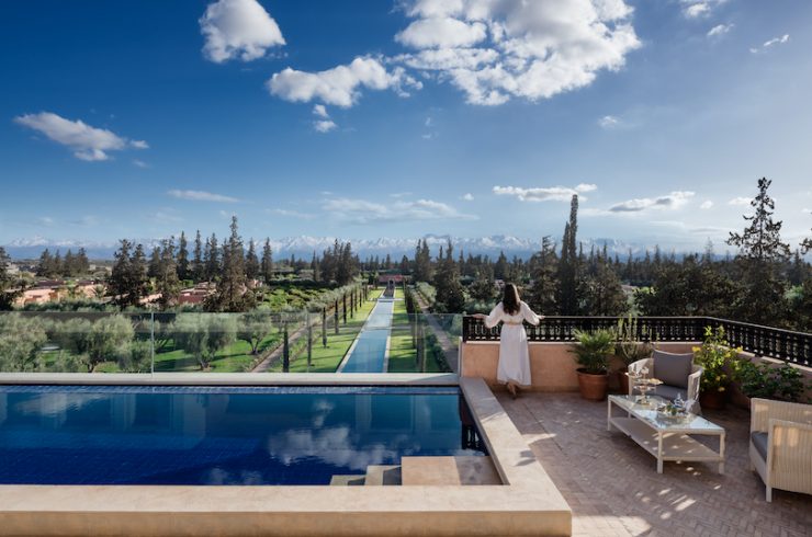 royal suite terrace the oberoi marrakech 78