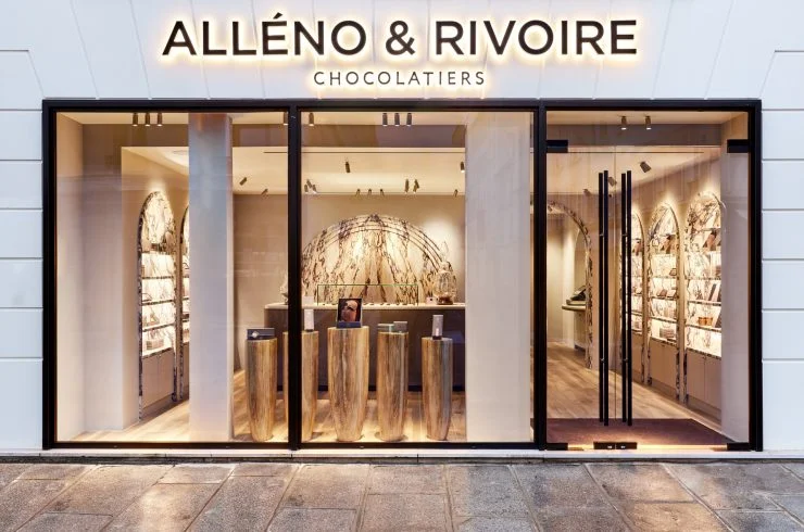Les chefs Yannick Alléno et Aurélien Rivoire lèvent le voile sur leur première boutique tout chocolat 2 alleno rivoire boutique