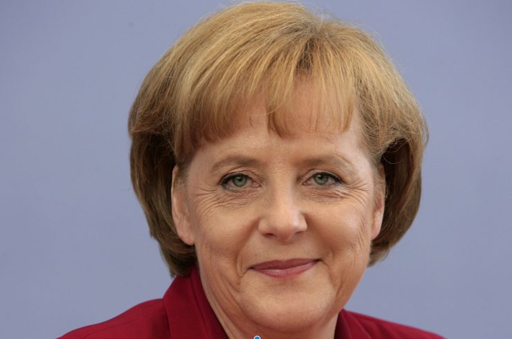 chefef de gouvernement allemand Angéla Merkel