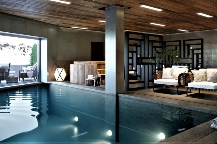 hotel diamond rock piscine interieure