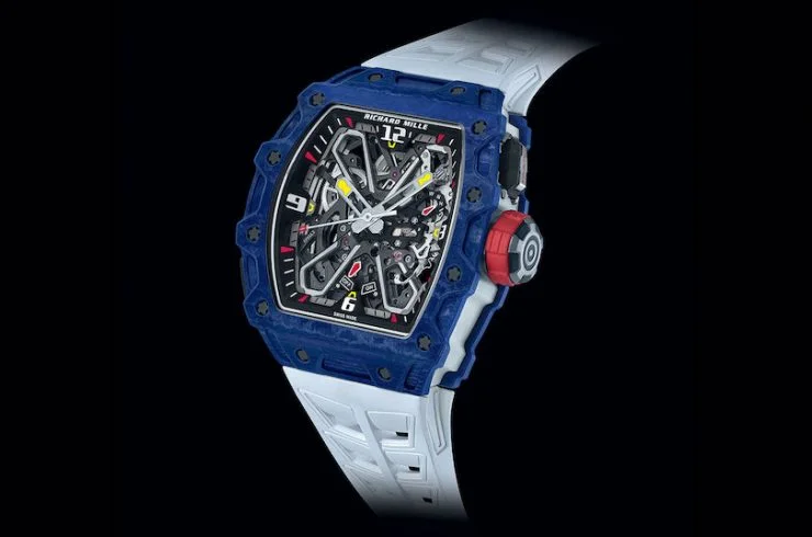 Des montres à l'allure sportive-chic 4 richard mille rm 35 03 nadal blue quartz tpt 3