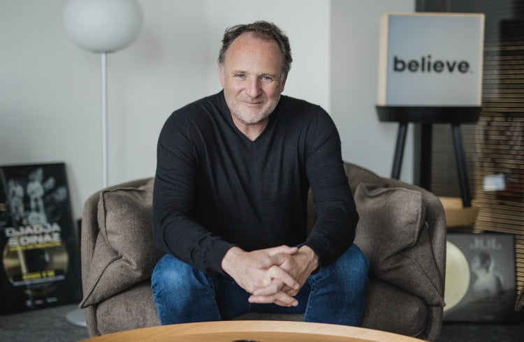 Denis Ladegaillerie, fondateur de Believe / Crédits : Anis-Martin@cocarde.co