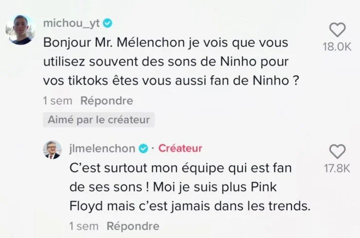 Comment le numérique a propulsé la campagne de Jean-Luc Mélenchon 5 michou x melenchon 1