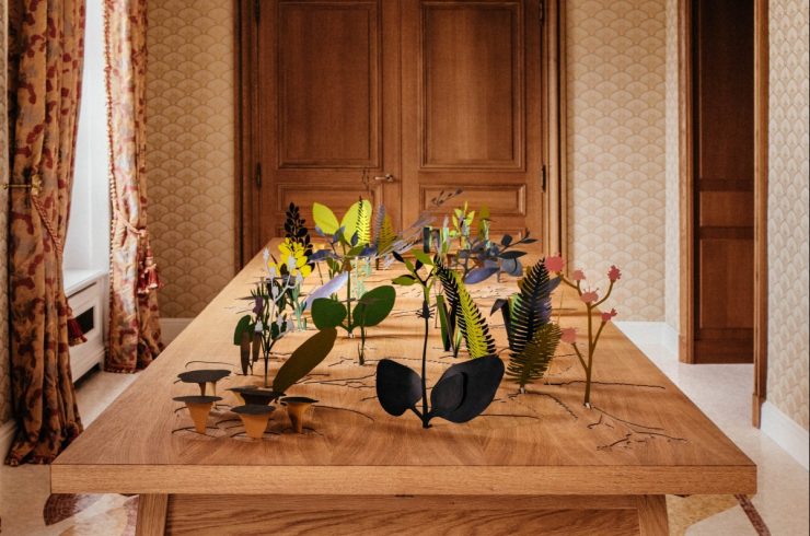 Pleins feux sur Belle Époque Society, l’expérience œnologique, artistique et culturelle de Perrier-Jouët 3 ephemera mischertraxler studio 2014 maison belle epoque perrier jouet 2 e1656588040160