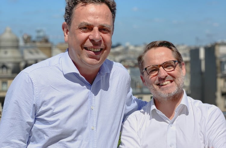 Frédéric Trinel et Pierre François Thaler, fondateurs d'EcoVadis.