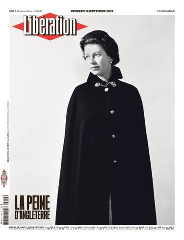 Libération Une Elizabeth Angleterre