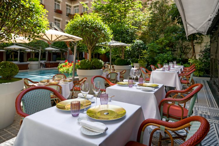 Il Carpaccio du Royal-Monceau, un restaurant italien étoilé gourmand ! 3 restaurant il carpaccio terrasse paysage romeo balancourt hd