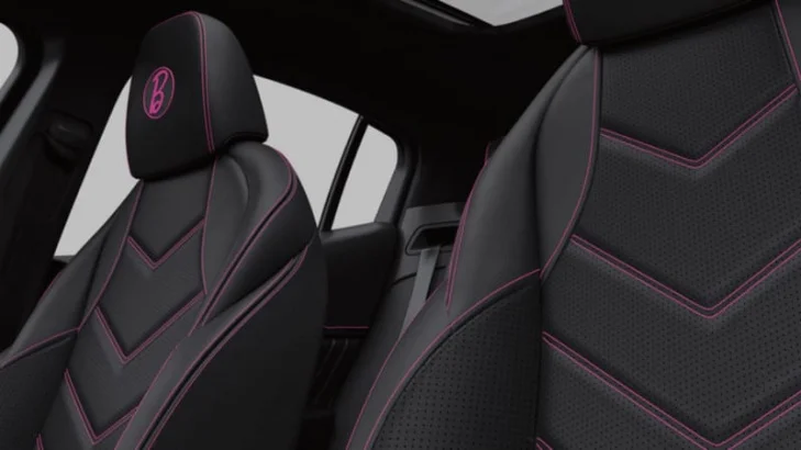 maserati barbie themed maserati grecale trofeo luxe forbes