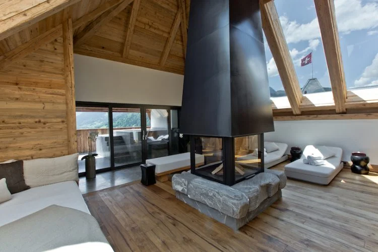 Des idées d'hôtels à la montagne, dans les plus belles stations 6 thealpinagstaad roomssuites 0085