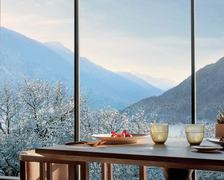 28 dolomia restaurant winter