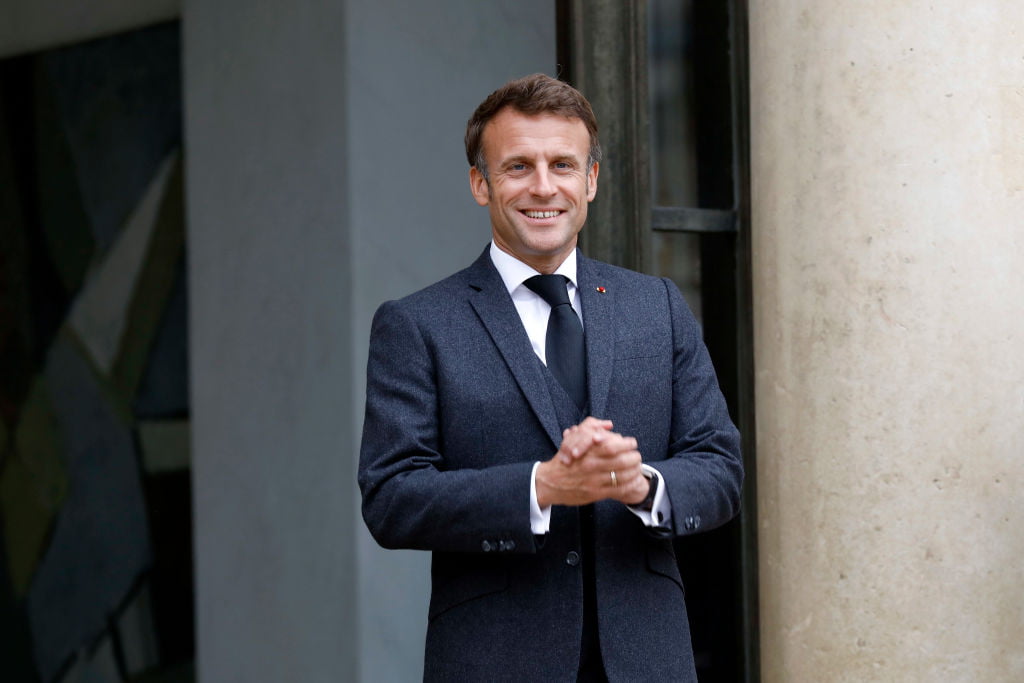 Emmanuel Macron @GettyImages
