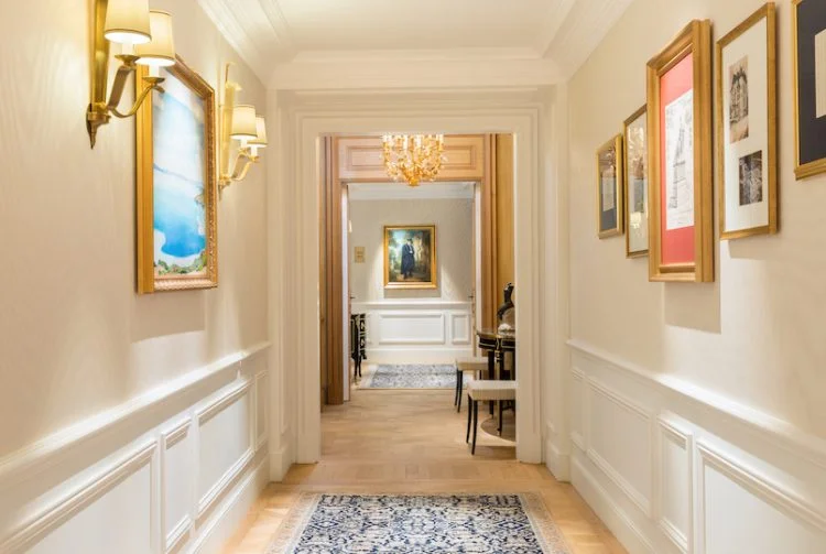 Le Woodward à Genève, l'ambiance d'une demeure privée 3 the woodward hallway 4730