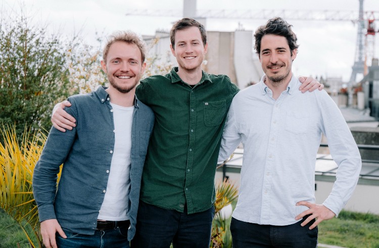 Les fondateurs de la startup Toasty.