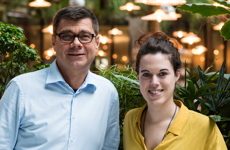 Hubert Michaudet et Élodie Grimoin, fondateurs d'Urban Canopee.