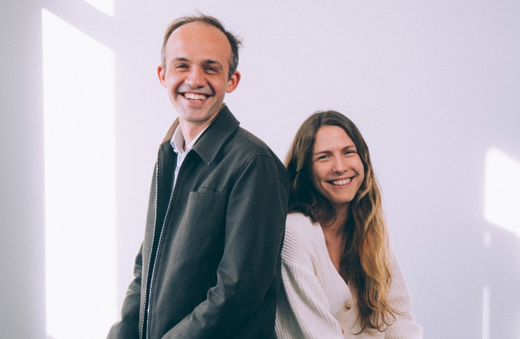 Maximilien Levesque et Emmanuelle Martiano, cofondateurs d'Aqemia.