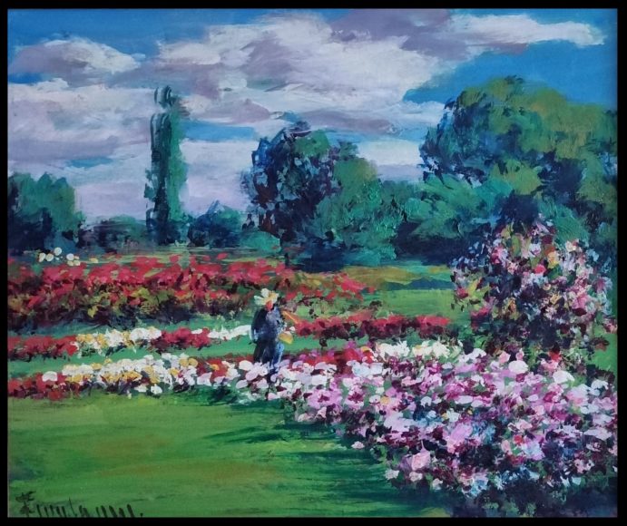 Georges Ferro-Lagrée - Fleurs du parc Bagatelle