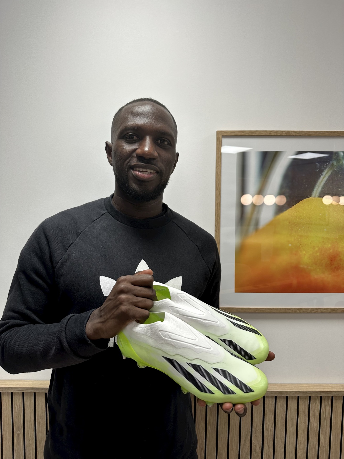 moussa remerciements sponsor adidas
