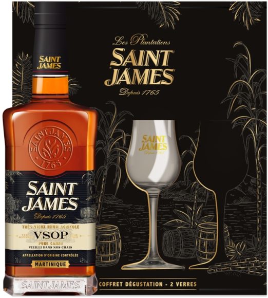sj rhum vsop coffret 2 verres